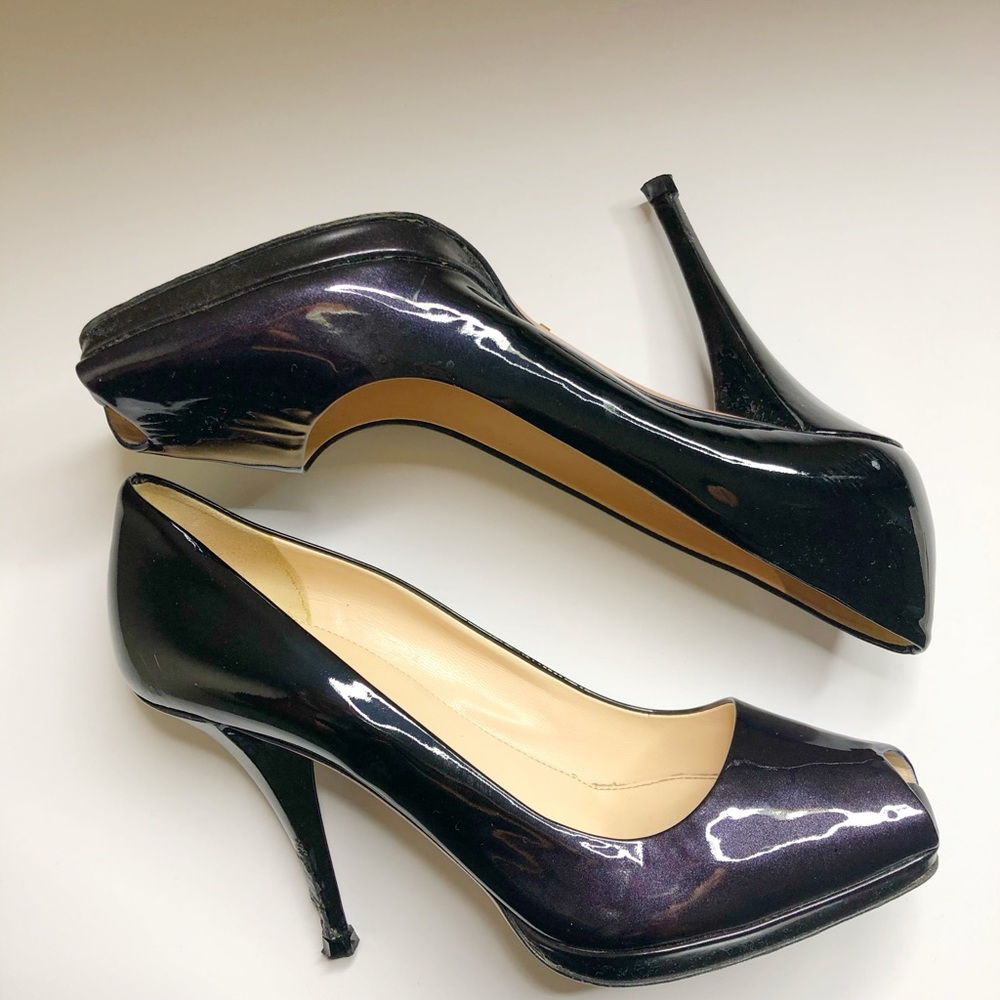 🌟HP🌟 AUTHENTIC Prada Platform Peep Toe Pump